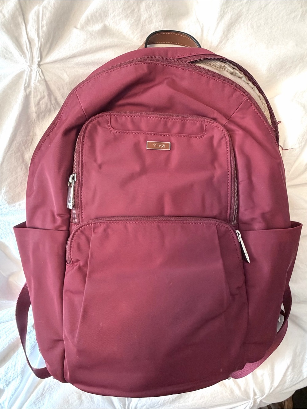 Tumi Magenta Backpack